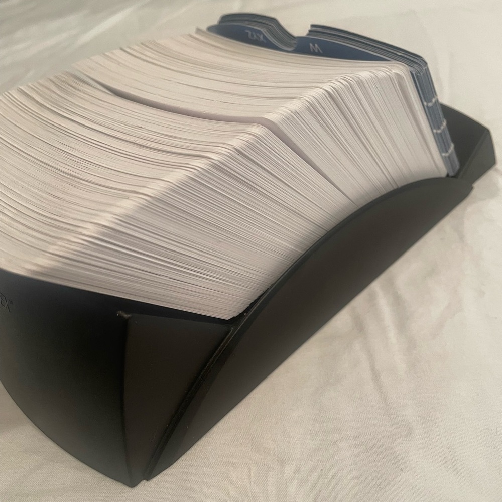 Rolodex Card File NEW R-530 Home Open VIP Office Organization Business Large - Picture 3 of 11
